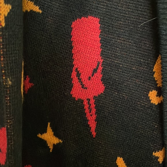 Hocus Pocus knit sweater Cardigan, Dani Her Universe w/FRINGE Medium & SM 🔥NWT🔥 - Picture 10 of 13